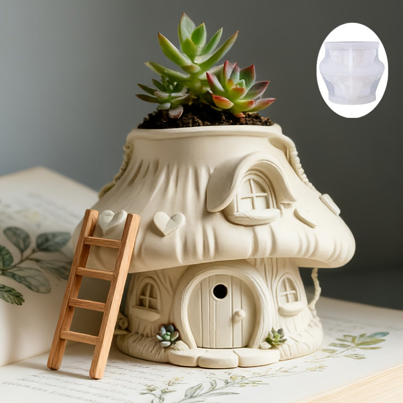 Fairy Tale Mushroom Plant Pot