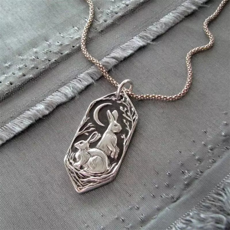 Simple Forest Creative Rabbit Necklace