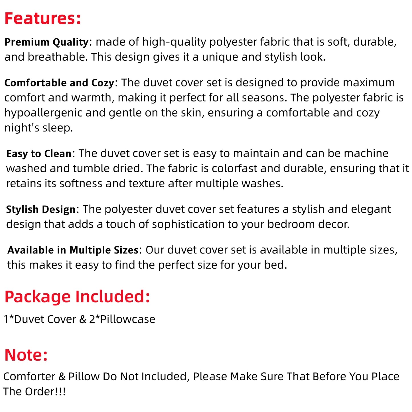 3pcs Set Tree of Life Mystical Print Duvet Cover