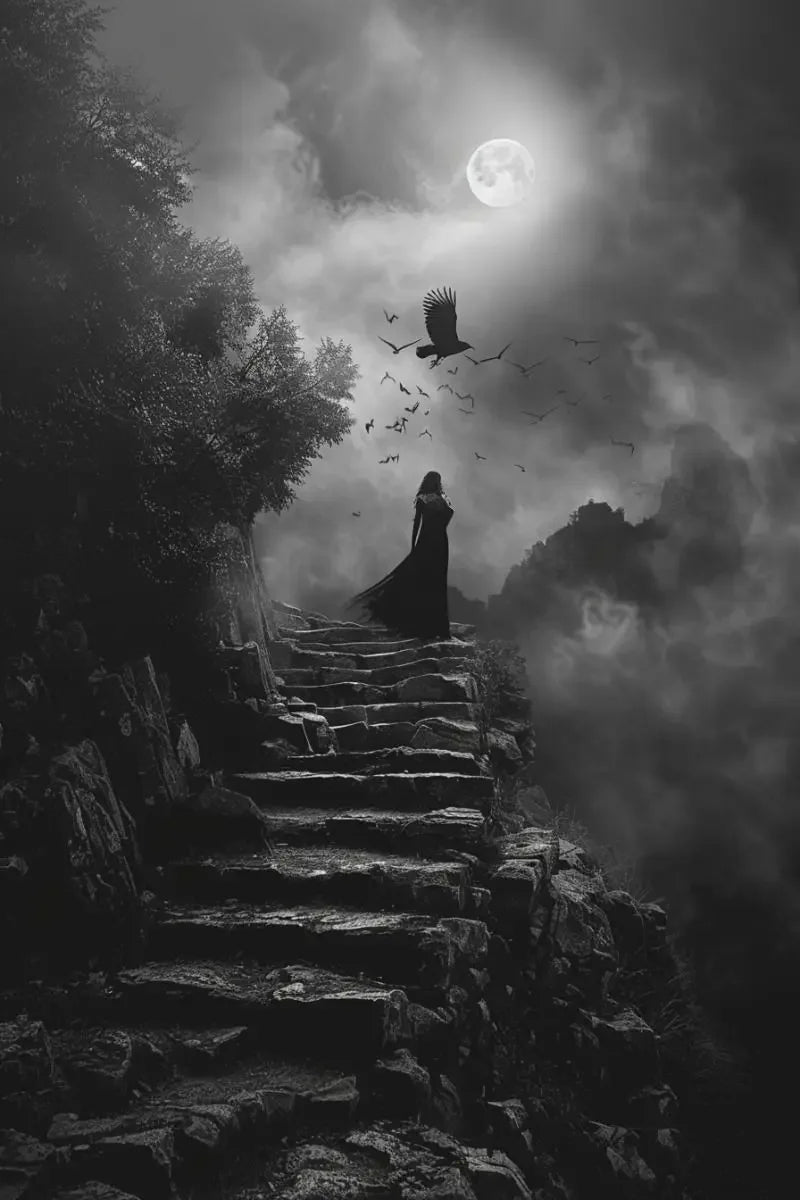 Dark Academia Art The Witch Demon