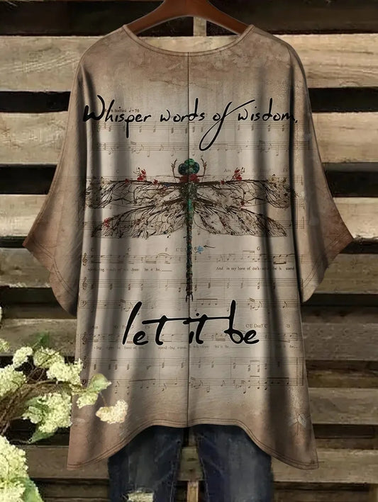 Bohemian Women's T-Shirt Vintage Elegant