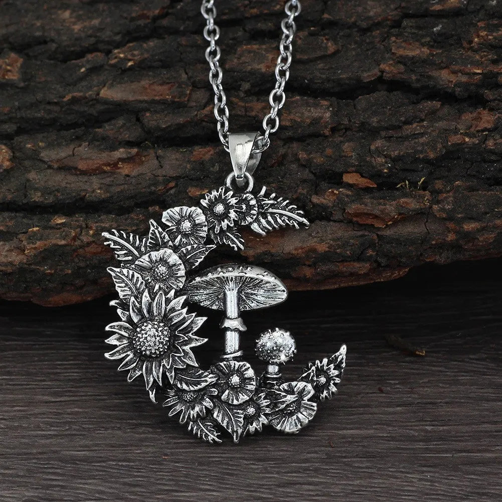 Moon Flower Necklace