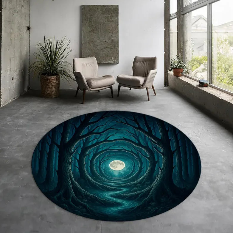 Floral Moonlit Rug