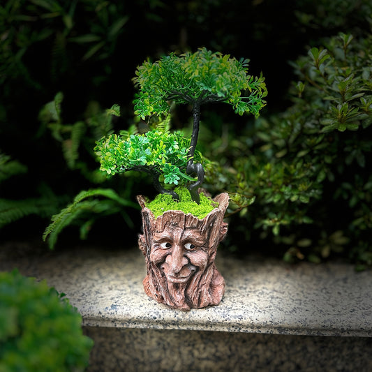 Quirky Stump Flower Pot