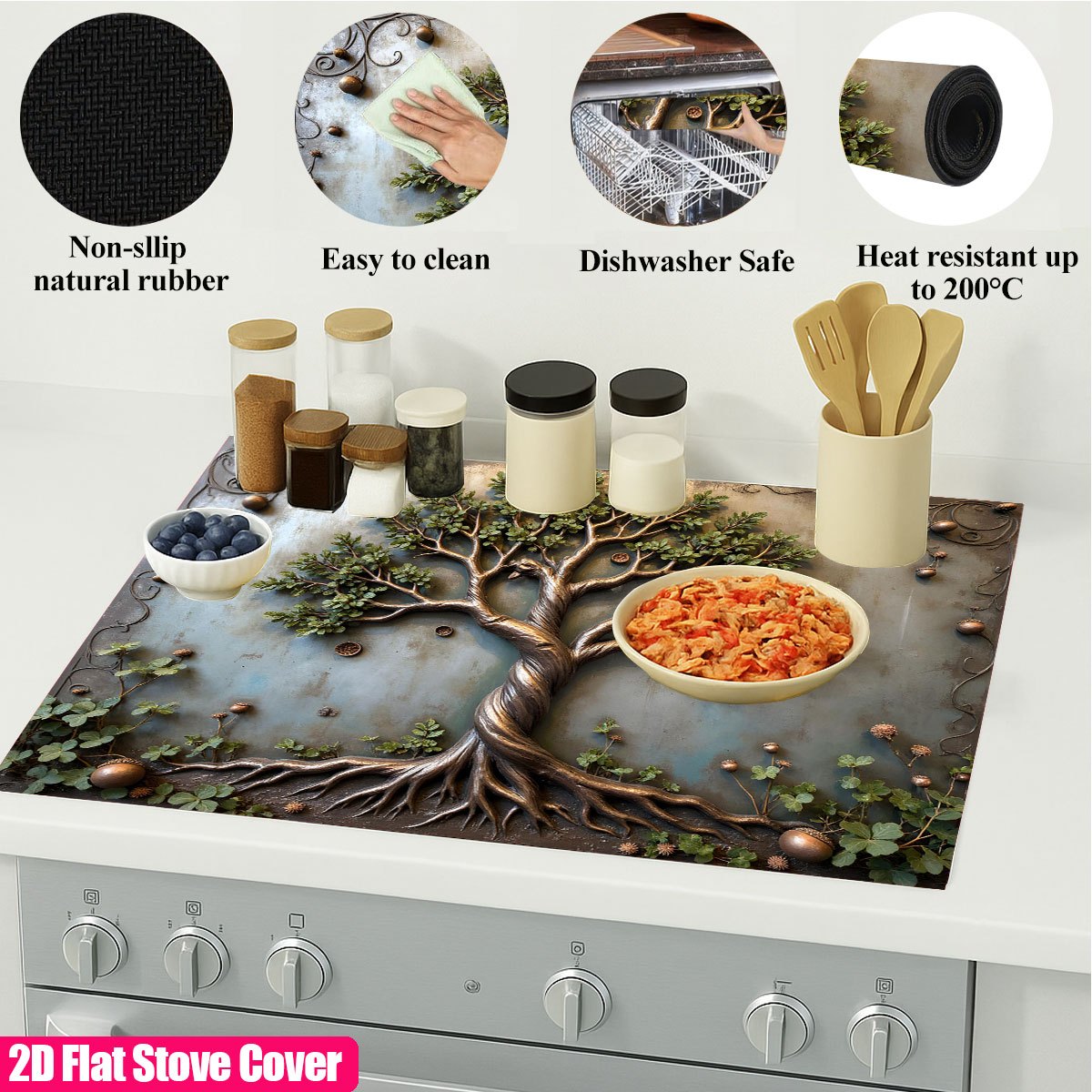 Electric Stove Top Cover