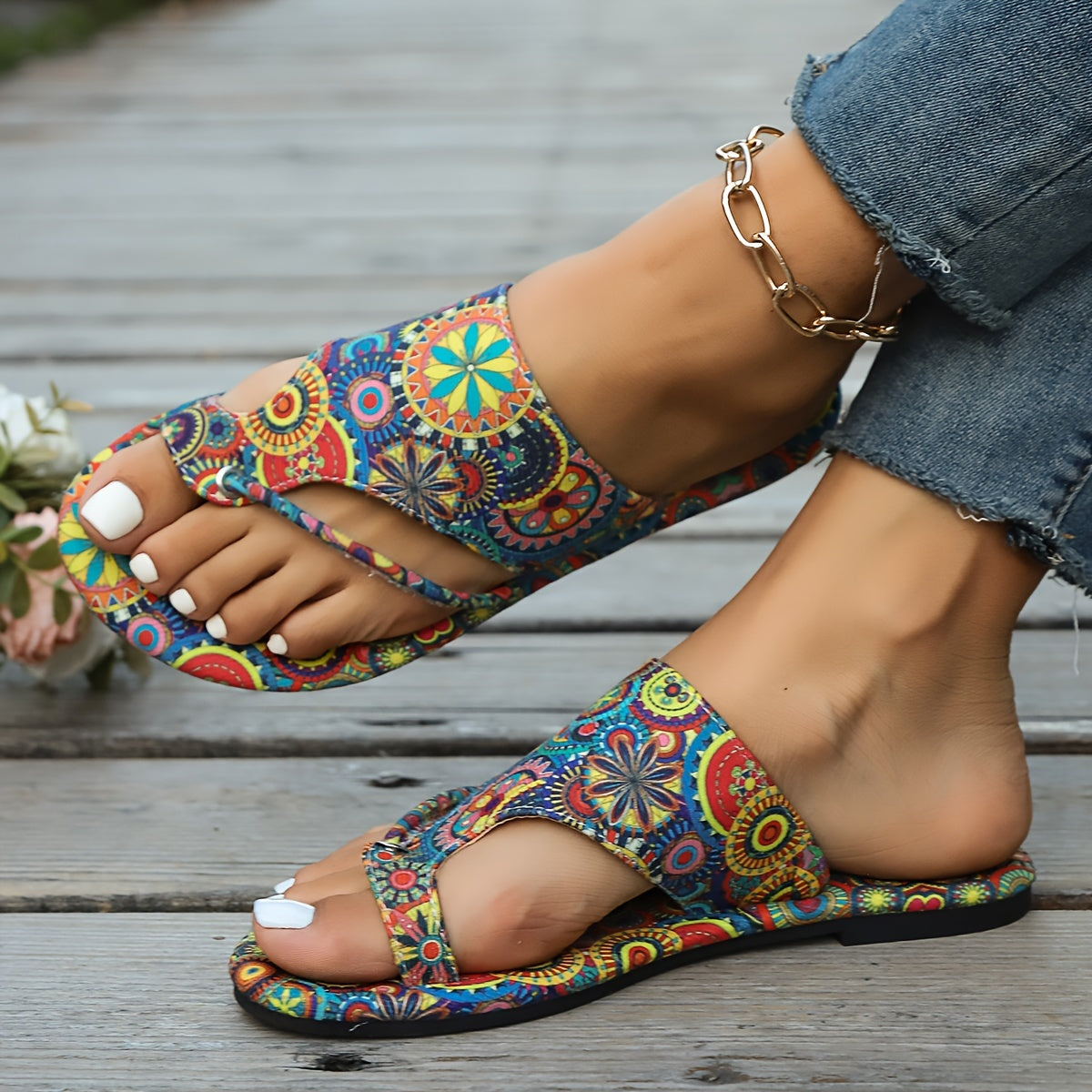 Women's Bohemian Style Flip Flop