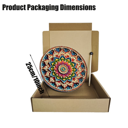 Colorful Mandala Drum