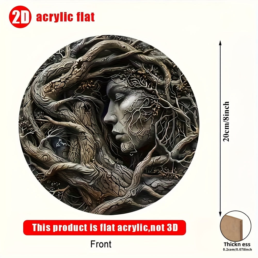 Bohemian Tree Face Wall Art