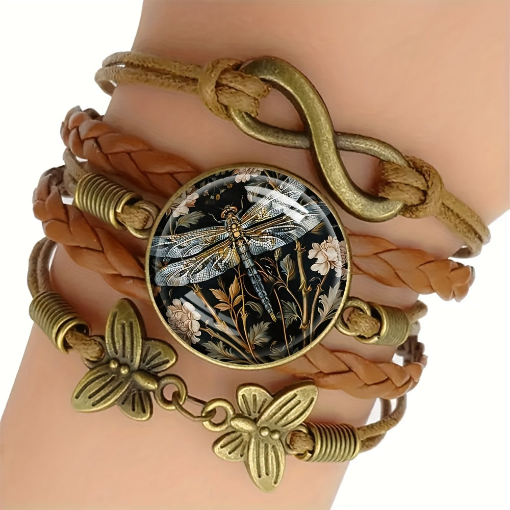 Bohemian Mandala Dragonfly Bracelet