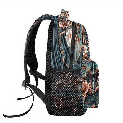 Steampunk Dragonfly Unisex Lightweight Backpack