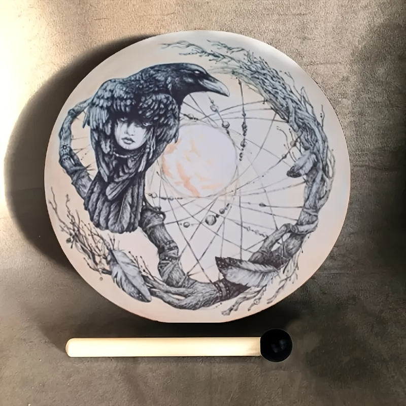 Raven Shaman Drum