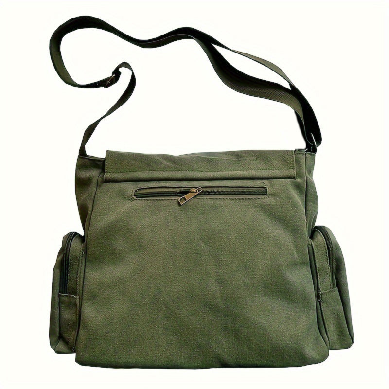 Large Capacity Shoulder Bag Crow Print.