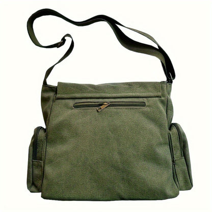 Large Capacity Shoulder Bag Crow Print.