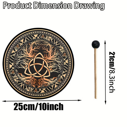 Triple Knot Drum with a Handle