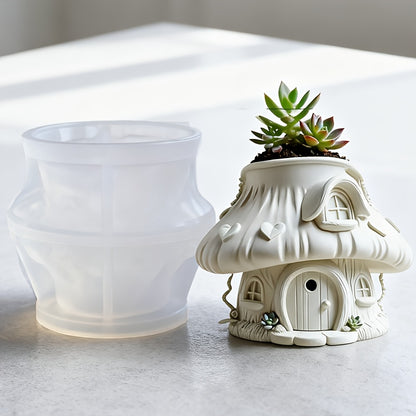 Fairy Tale Mushroom Plant Pot