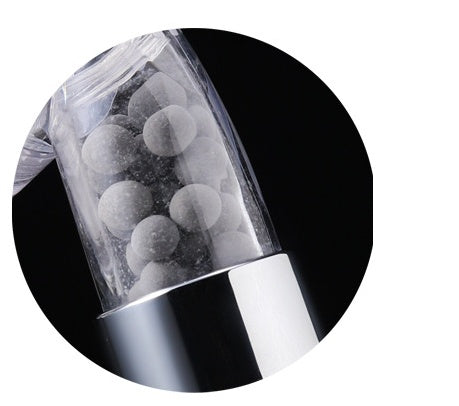 East China Sea Natural Seven Color Crystal Gravel Shower Head