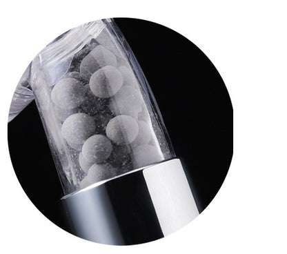 East China Sea Natural Seven Color Crystal Gravel Shower Head