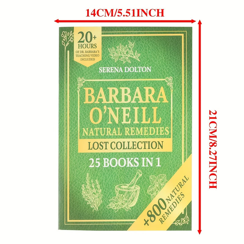 Barbara O'Neill's Naturopathic Book More Than 800 Herbal Recipes