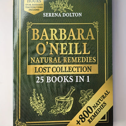 Barbara O'Neill's Naturopathic Book More Than 800 Herbal Recipes