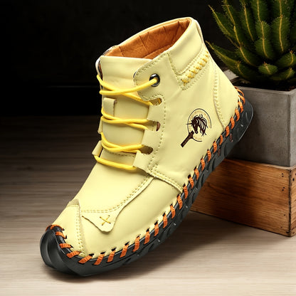 Vintage-Inspired Women's High-Top Boots