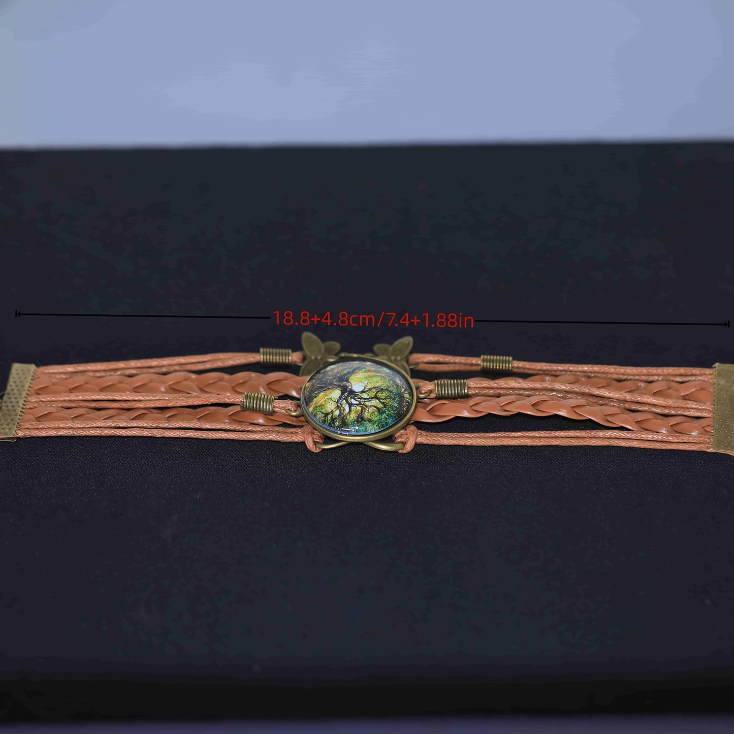 Bohemian Mandala Tree of Life Infinity Bracelet