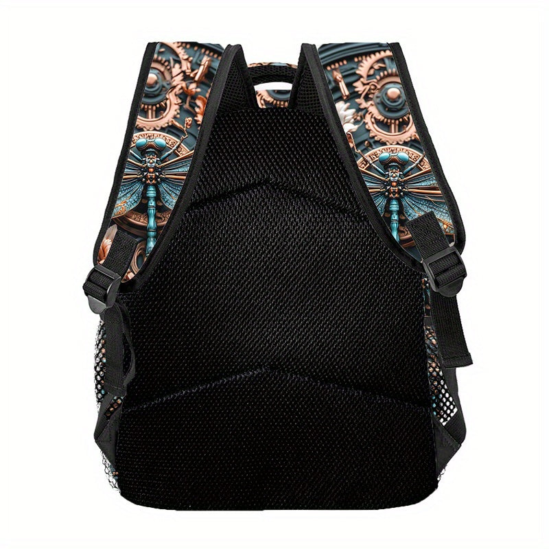 Steampunk Dragonfly Unisex Lightweight Backpack