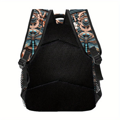 Steampunk Dragonfly Unisex Lightweight Backpack