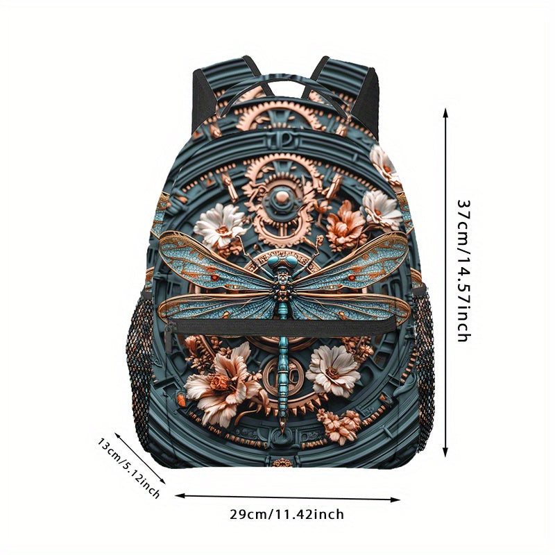 Steampunk Dragonfly Unisex Lightweight Backpack