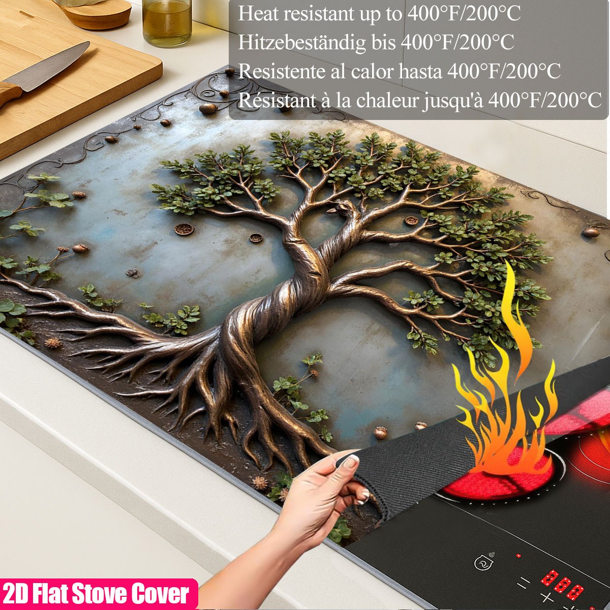 Electric Stove Top Cover