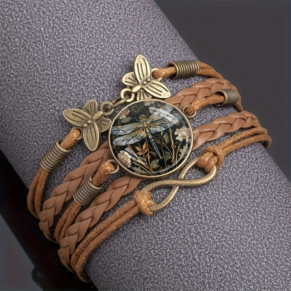 Bohemian Mandala Dragonfly Bracelet