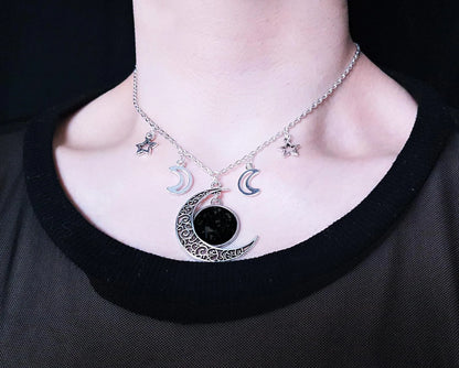 Triple Moon Wiccan Jewelry