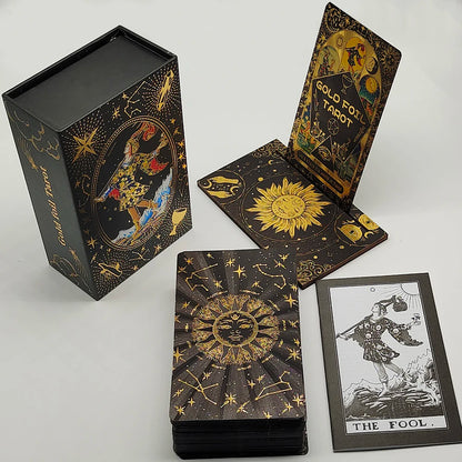 Divinative Gold Foil Tarot Cards