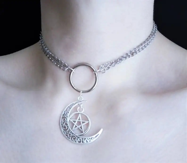 Triple Moon Wiccan Jewelry