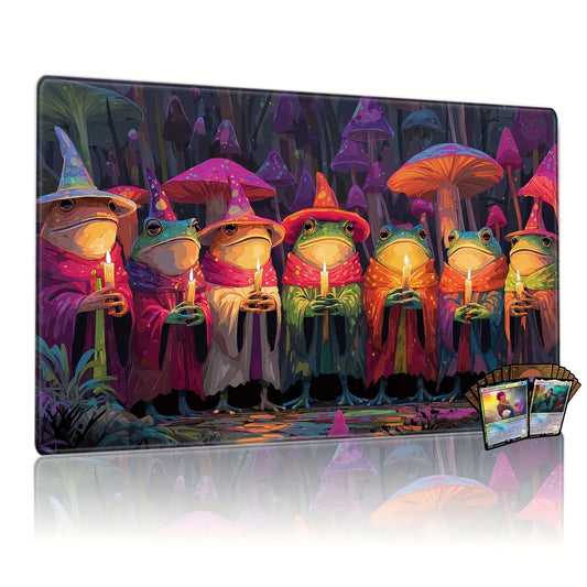 Cute Frogs Stylish The Gathering Magic Mouse Pad