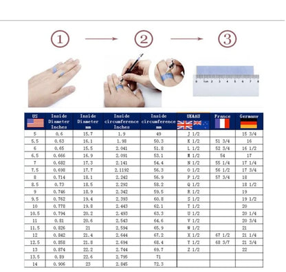 Men Stainless Steel Rings Pentagram