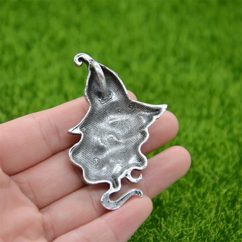 Wicca Crescent Moon Spells Witches Jewelery Goth Necklaces Women Punk Accessories Wiccan Supplies