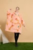Adult Wearable Hoodie With Socks Oversized Hooded Blanket