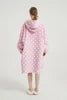 Adult Wearable Hoodie With Socks Oversized Hooded Blanket