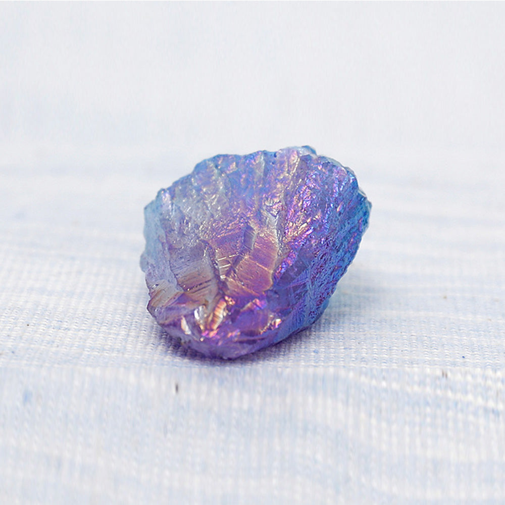 Natural Raw Fluorite Quartz Geode