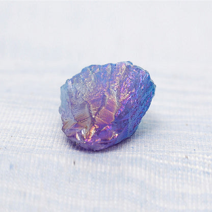 Natural Raw Fluorite Quartz Geode