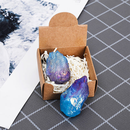 Natural Raw Fluorite Quartz Geode