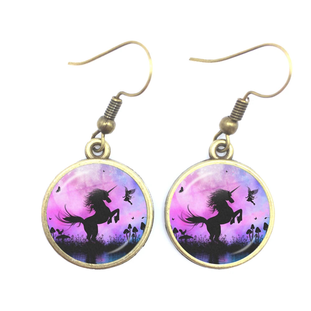 Frog Fairy Tale Drop Earrings – Enchanting Design