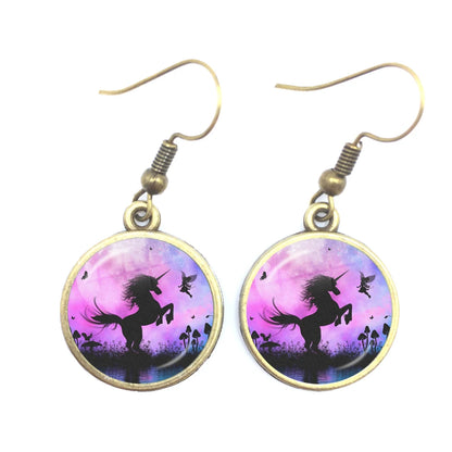 Frog Fairy Tale Drop Earrings – Enchanting Design
