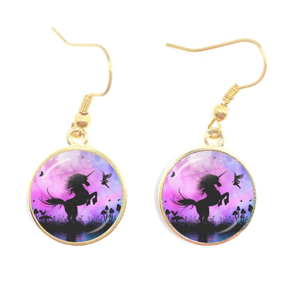 Frog Fairy Tale Drop Earrings – Enchanting Design