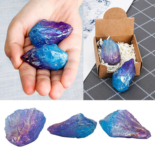 Natural Raw Fluorite Quartz Geode