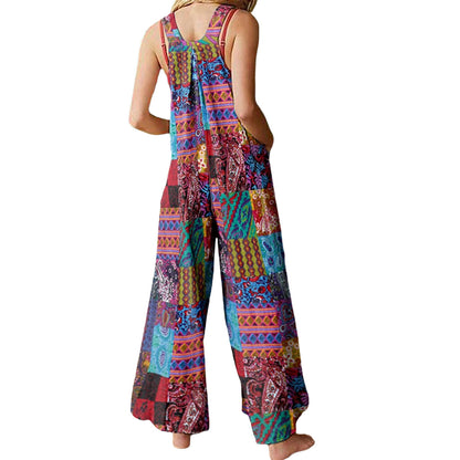 Women Jumpsuits Overalls Multicolor