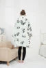 Adult Wearable Hoodie With Socks Oversized Hooded Blanket