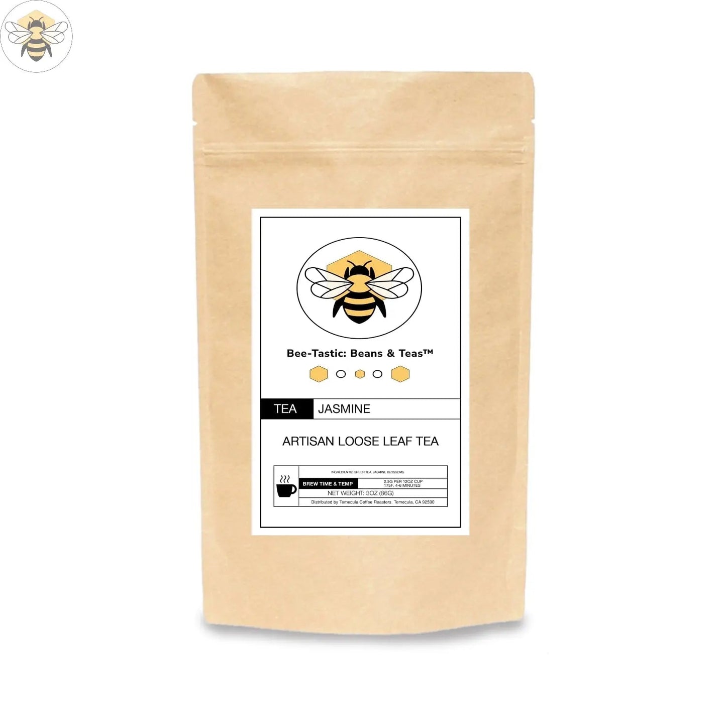 Jasmine Loose Leaf Tea | Floral & Smooth Green Tea