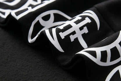 Ladies Moon Pattern Long-sleeved Cardigan