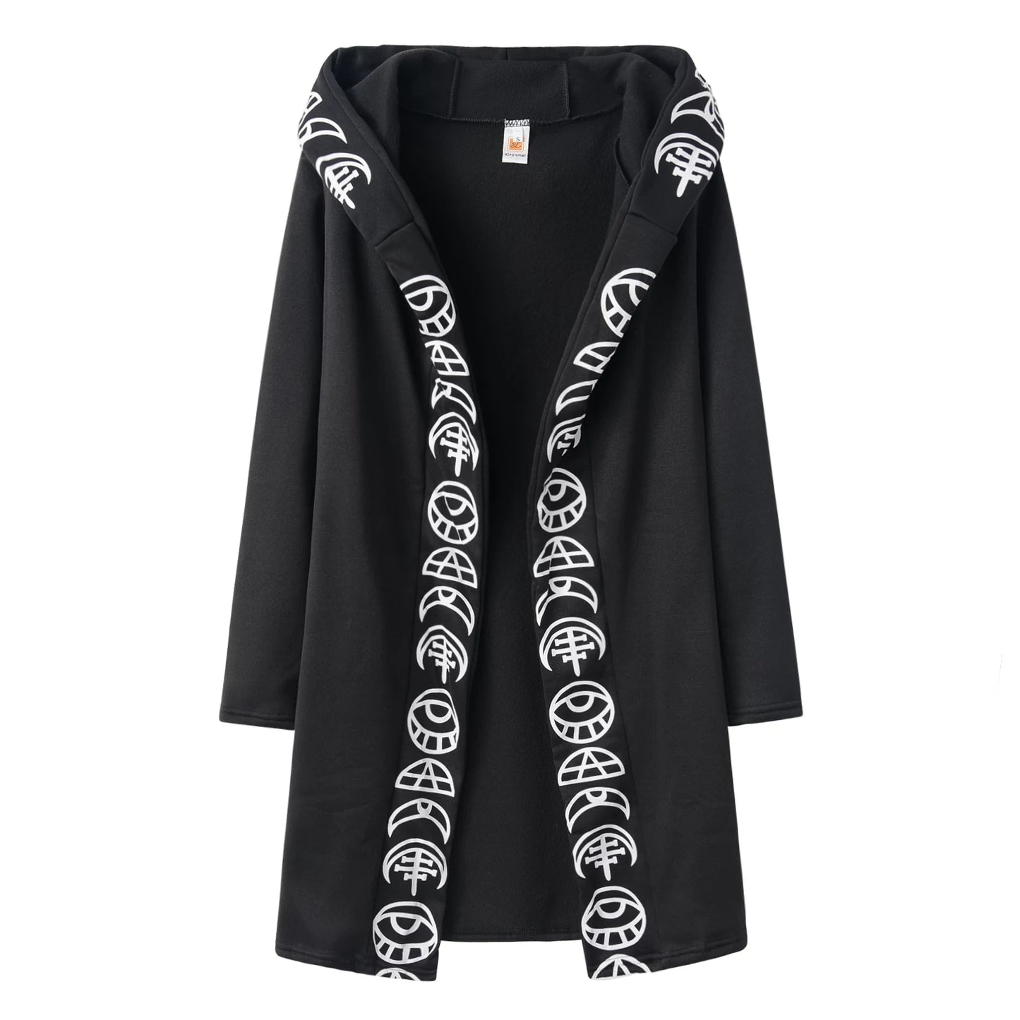 Ladies Moon Pattern Long-sleeved Cardigan